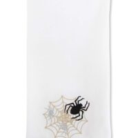 72-Inch Embroidered Spiders and Web Table Runner