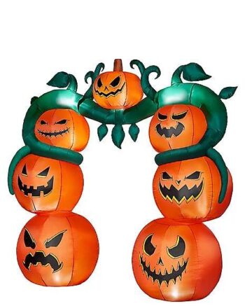 9 Ft Light-Up Jack-O'-Lantern Archway Inflatable Decoration