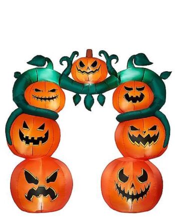 9 Ft Light-Up Jack-O'-Lantern Archway Inflatable Decoration