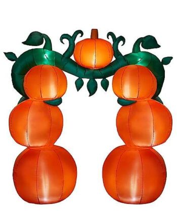 9 Ft Light-Up Jack-O'-Lantern Archway Inflatable Decoration