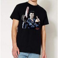 Ash Chainsaw Hand T Shirt - Evil Dead 2