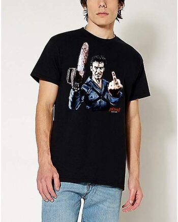 Ash Chainsaw Hand T Shirt - Evil Dead 2