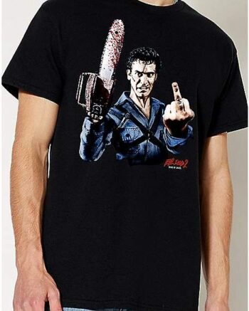 Ash Chainsaw Hand T Shirt - Evil Dead 2