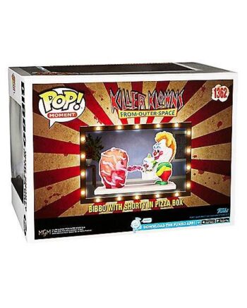 Bibbo with Shorty in Pizza Box Movie Moment Funko POP! Figure – Killer Klowns from Outer Space