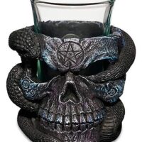 Black Skull Shot Glass - 2 oz.