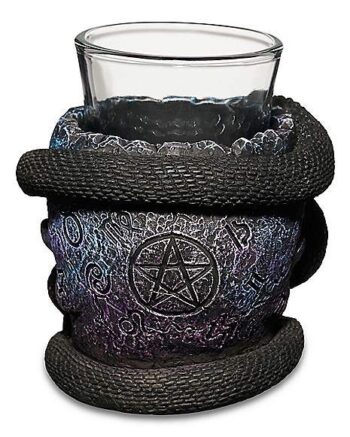 Black Skull Shot Glass - 2 oz.