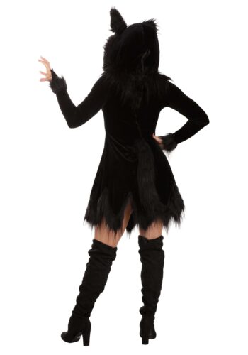 Black Wolf Costume for Women