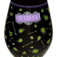 Bug Print Stemless Glass - Beetlejuice