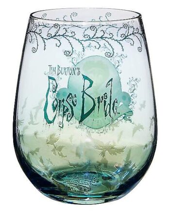 Corpse Bride Stemless Glass Set 13 oz. - 2 Pack