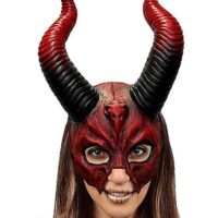 Devil Horn Half Mask