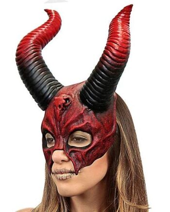 Devil Horn Half Mask