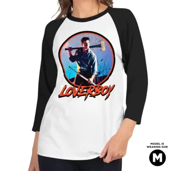 Evil Dead Loverboy Raglan Tee