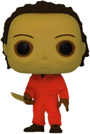 Exclusive Funko POP! DVD Cover: Halloween Michael Myers Glows in The Dark Vinyl Figure, Multicolor