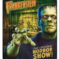 Frankenstein Fleece Blanket - Universal Monsters