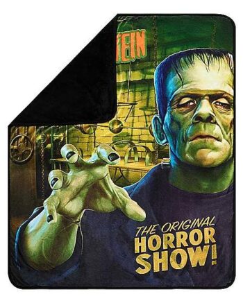 Frankenstein Fleece Blanket - Universal Monsters