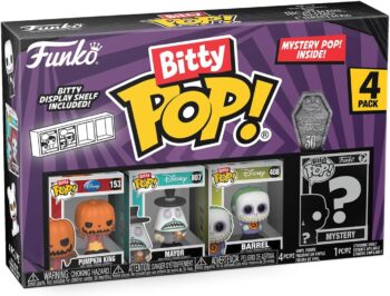 Funko Bitty Pop! The Nightmare Before Christmas - Pumpkin King 4-Pack