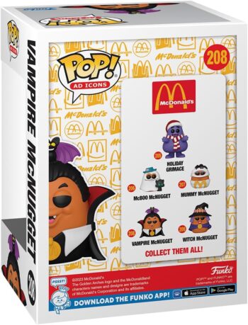 Funko Pop! Ad Icons: McDonald's - Vampire McNugget