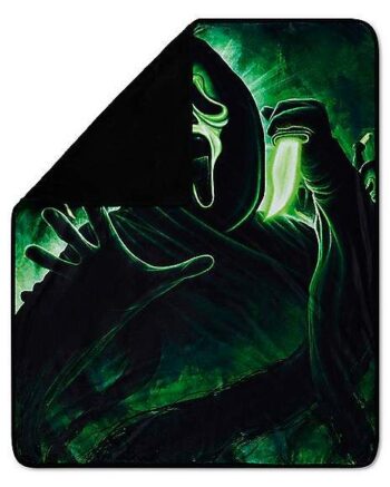 Ghost Face Spooky Fleece Blanket - Ghost Face ®