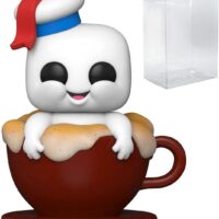 Ghostbusters Afterlife - Mini Puft in Cappuccino Cup Funko Pop! Vinyl Figure (Bundled with Compatible Pop Box Protector Case)