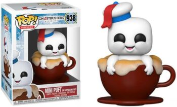 Ghostbusters Afterlife - Mini Puft in Cappuccino Cup Funko Pop! Vinyl Figure (Bundled with Compatible Pop Box Protector Case)