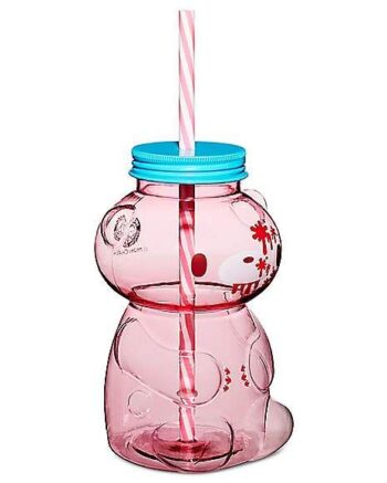 Gloomy Bear Molded Tumbler with Straw 12 oz. - Gloomy Bear