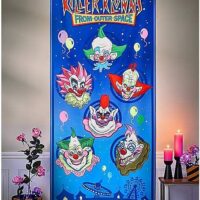 Glow in the Dark Killer Klowns Wall Panel - Killer Klowns From Outer Space