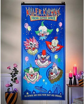 Glow in the Dark Killer Klowns Wall Panel - Killer Klowns From Outer Space