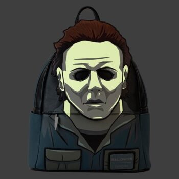 Halloween Michael Myers Cosplay Glow-in-the-Dark Mini-Backpack