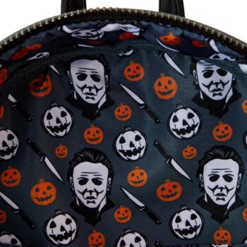 Halloween Michael Myers Cosplay Glow-in-the-Dark Mini-Backpack