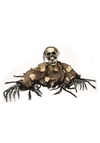 Halloween Skeleton Grave Breaker Decoration