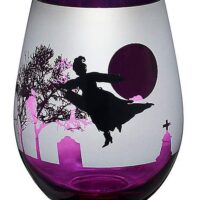 Hocus Pocus Frosted Stemless Glass - 16 oz.