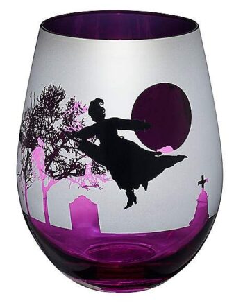 Hocus Pocus Frosted Stemless Glass - 16 oz.