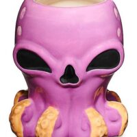 Octopus Skull Molded Shot Glass - 2.5 oz.