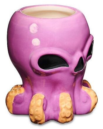 Octopus Skull Molded Shot Glass - 2.5 oz.