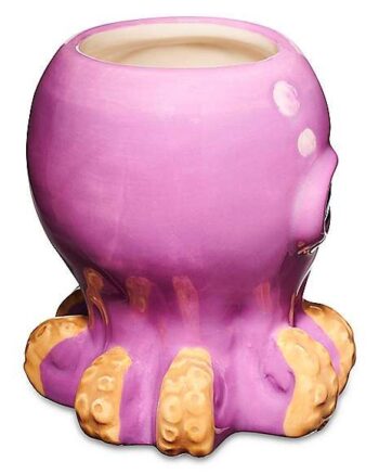 Octopus Skull Molded Shot Glass - 2.5 oz.