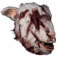 Slashed Goat Mask for Adults