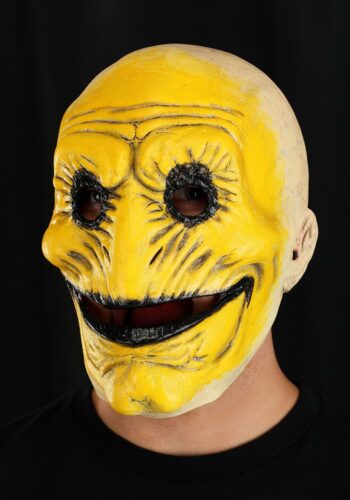 Smiley Latex Mask for Adults