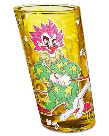 Spikey Slanted Glass 12 oz. - Killer Klowns from Outer Space