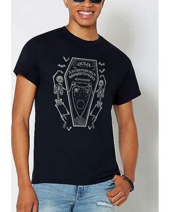 Spooky Coffin Ouija T Shirt - Ouija