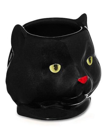 Wicca Black Cat Molded Shot Glass - 2 oz.