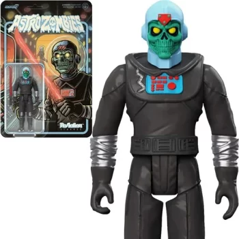 Astro Zombie (Black/Silver) 3 3/4-Inch ReAction Figure