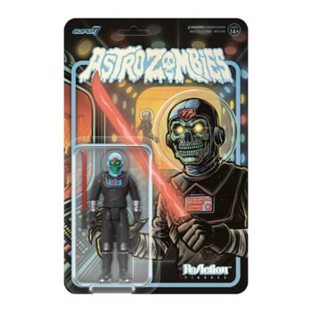 Astro Zombie (Black/Silver) 3 3/4-Inch ReAction Figure