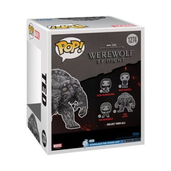 Marvel's Werewolf by Night Ted Super Funko Pop! Vinyl Figure #1274