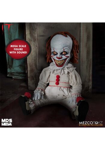 MDS Mega Scale IT: Talking Sinister Pennywise Collectible Doll