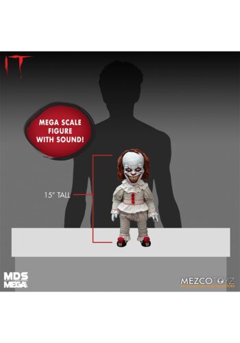 MDS Mega Scale IT: Talking Sinister Pennywise Collectible Doll