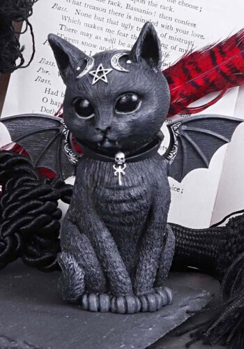 4" Malpuss Catpire Cult Cutie Halloween Decoration