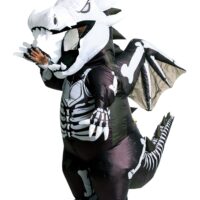 Adult Inflatable Skeleton Dragon Costume