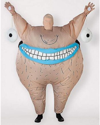 Adult Krumm Inflatable Costume - Aaahh!!! Real Monsters