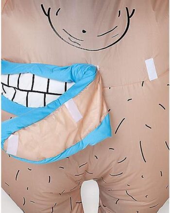 Adult Krumm Inflatable Costume - Aaahh!!! Real Monsters