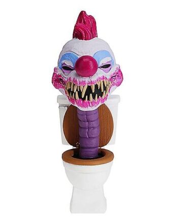 Baby Klown Toilet Bobblehead Statue - Killer Klowns from Outer Space